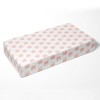 Bacati - Olivia Feathers Coral Muslin 3 pc Toddler Bed Sheet Set - image 4 of 4