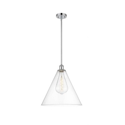 Berkshire - 1 Light Pendant In Industrial Style-16.75 Inches Tall and 16 Inches Wide