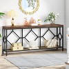 Tribesigns 71 Inch Extra Long Sofa Table - 2 of 4