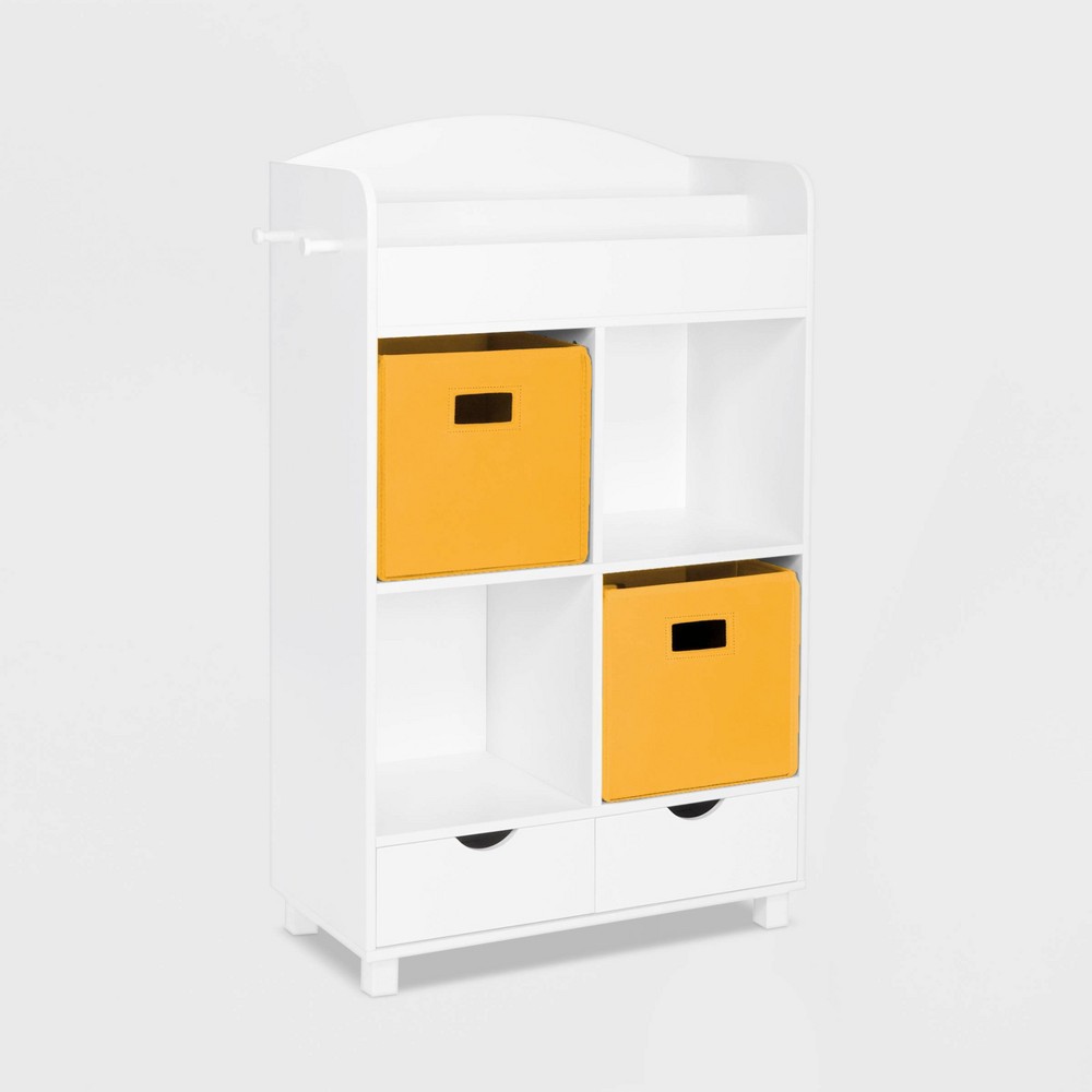 Photos - Wall Shelf RiverRidge Kids' Book Nook Cubby Toy Storage Cabinet with Bookshelf, Drawe