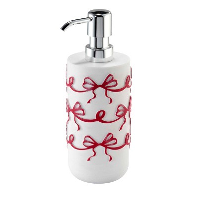 Avanti Linens Christmas Bows Lotion Dispenser