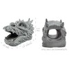Cornucopia Brands Dragon Garden Downspout Sculpture; Splash Block Anchor for Downspout Extension - 3 of 4