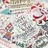 Wrapables Holiday Scrapbooking Washi Stickers, DIY Crafts for Stationery, Diary, Card Making (60 pcs), Merry Christmas - 3 of 4