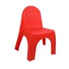 Romanoff Kid's Stacking Chairs, Red, Pack of 12 - 3 of 3