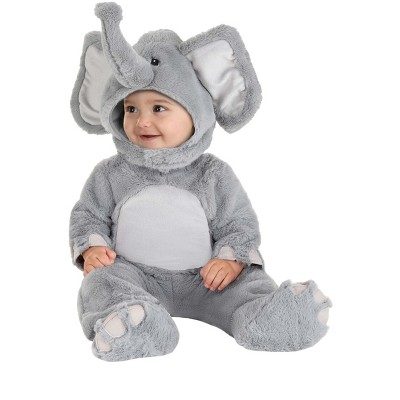 Halloweencostumes.com 6-9 Months Adorable Elephant Infant Costume ...