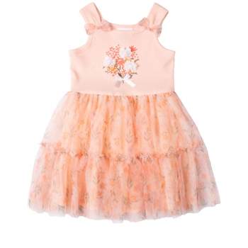 Little Lass Girl's Sleeveless Ballerina Dress