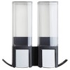 Clever Two Chamber Wall Mount Soap and Shower Dispenser Black/Chrome - Better Living Products: Dual Gel/Lotion Organizer - 2 of 4