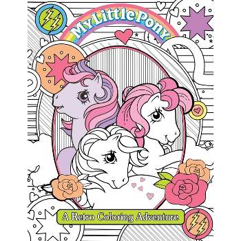 My Little Pony Retro Coloring Book - by  Editors of Studio Fun International (Paperback)