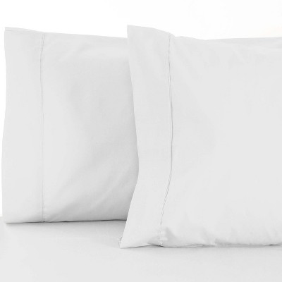 Cotton Blend 600 Thread Count Pillowcase Set of 2 by Blue Nile Mills
