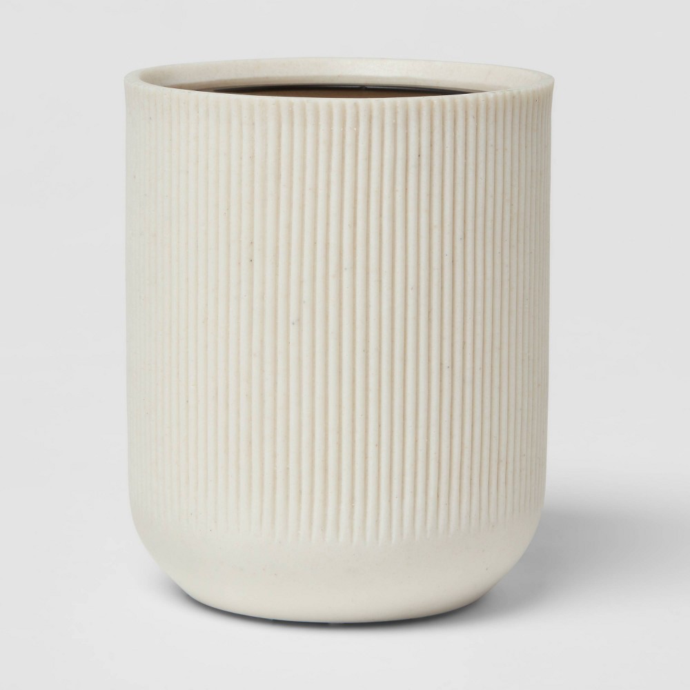 Photos - Toothbrush Holder Modern Resin  Sand - Threshold™