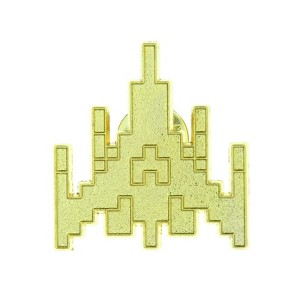 Loot Crate Gaming Galaga Spaceship Classic Arcade Video Game Collectible Pin - 1 of 3