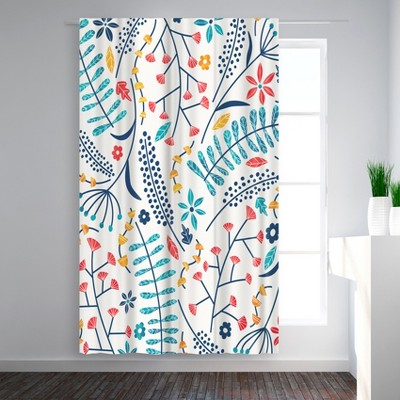 Americanflat Koromiko by Tracie Andrews Blackout Rod Pocket Single Curtain Panel 50x84