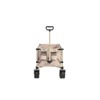 FURNIinspire Outdoor Serving Carts Foldable Extended Wagon with 220lbs Weight Capacity with All-Terrain Beach Wheels, Beige, 53.54"*21.26"*40.35" - 4 of 4