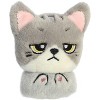 Aurora Pocket Pets Plush 5" Pepper Cat Stuffed Toy, Gray and White, 1 Count - 2 of 4