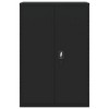 vidaXL File Cabinet Black 35.4 in.x15.7 in.x55.1 in. Steel - 3 of 4