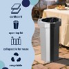 happimess Fleur 25-Gallon Classic Disposable Corrugated Cardboard Event Trash Can and Recycling Bin (Set of 2) - 3 of 4