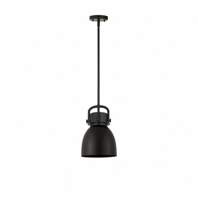 Newton Bell - 1 Light Pendant In Industrial Style-11.75 Inches Tall and 8 Inches Wide