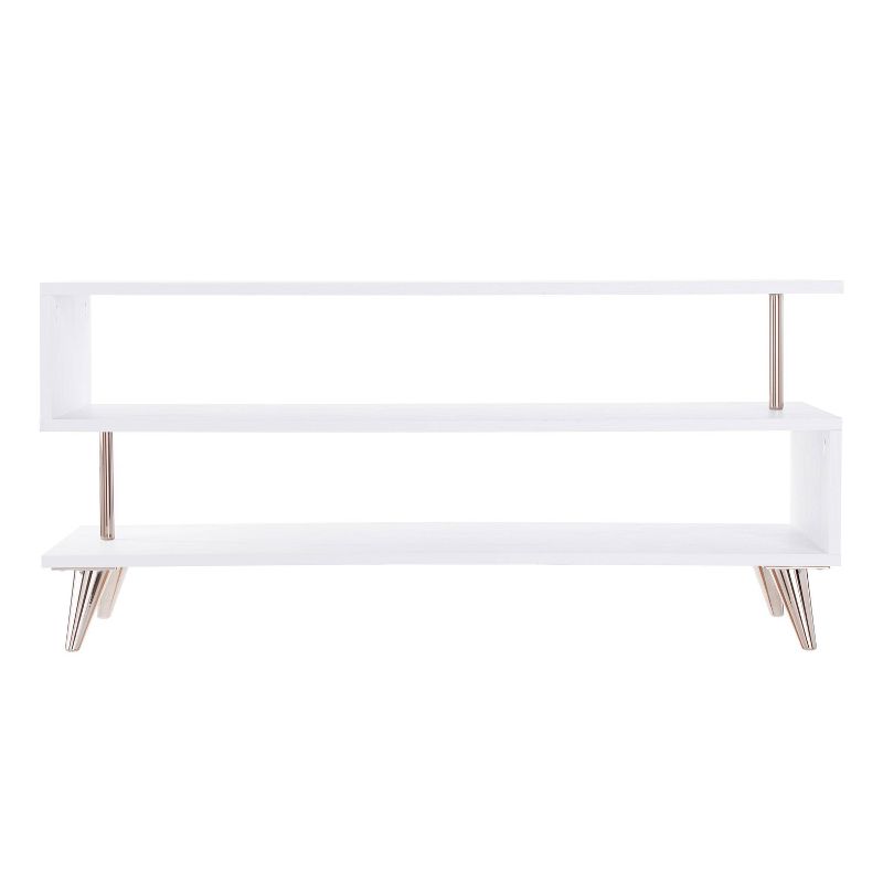 Sartan Low Profile TV Stand for TVs up to 37&#34; White - Aiden Lane, 5 of 9