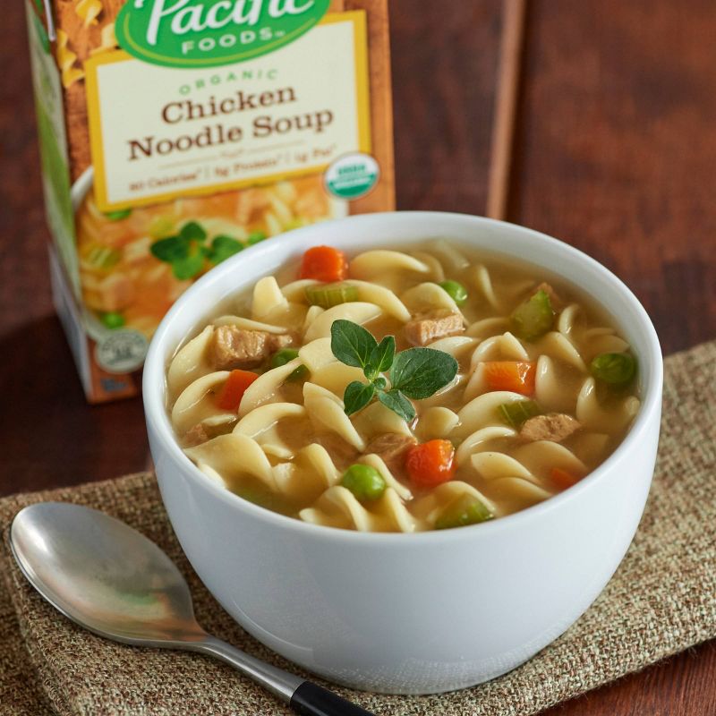 Pacific Foods Organic Chicken Noodle Soup - 17oz, 5 of 8