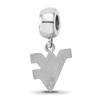 Black Bow Jewelry Sterling Silver West Virginia Mountaineers NCAA Bead Charm - 4 of 4
