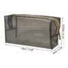 Unique Bargains Travel Toiletry Bag Makeup Bag Organizer Toiletry Organizer Travel Cosmetic Bag Waterproof PVC 1PC - 4 of 4
