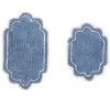 Allure Collection Cotton Tufted Set of 2 Bath Rug Set - Home Weavers - 2 of 4