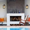 11.75" 1-Light Mona Mission Style Outdoor Wall Lantern Sconce Bronze - River of Goods: Stained Glass, ETL Listed, Weather-Resistant - 3 of 4