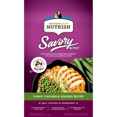 Rachael Ray Nutrish Yummy Chicken and Veggies Recipe Dry Cat Food - 2.5lbs