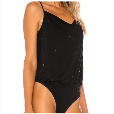 n:philanthropy Womens Snake Bodysuit Jumpsuit