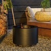 SEVOBAL 22" Fireplace Smokeless Fire Pit Portable Stainless Firepit Wood Burning Firepit Outside Camping Backyard Patio Garden, Black, 22"*22"*17.25" - 2 of 4