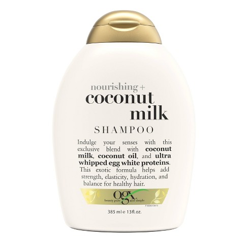  OGX Nourishing Coconut Milk Shampoo & Conditioner (13 Ounce) :  Beauty & Personal Care