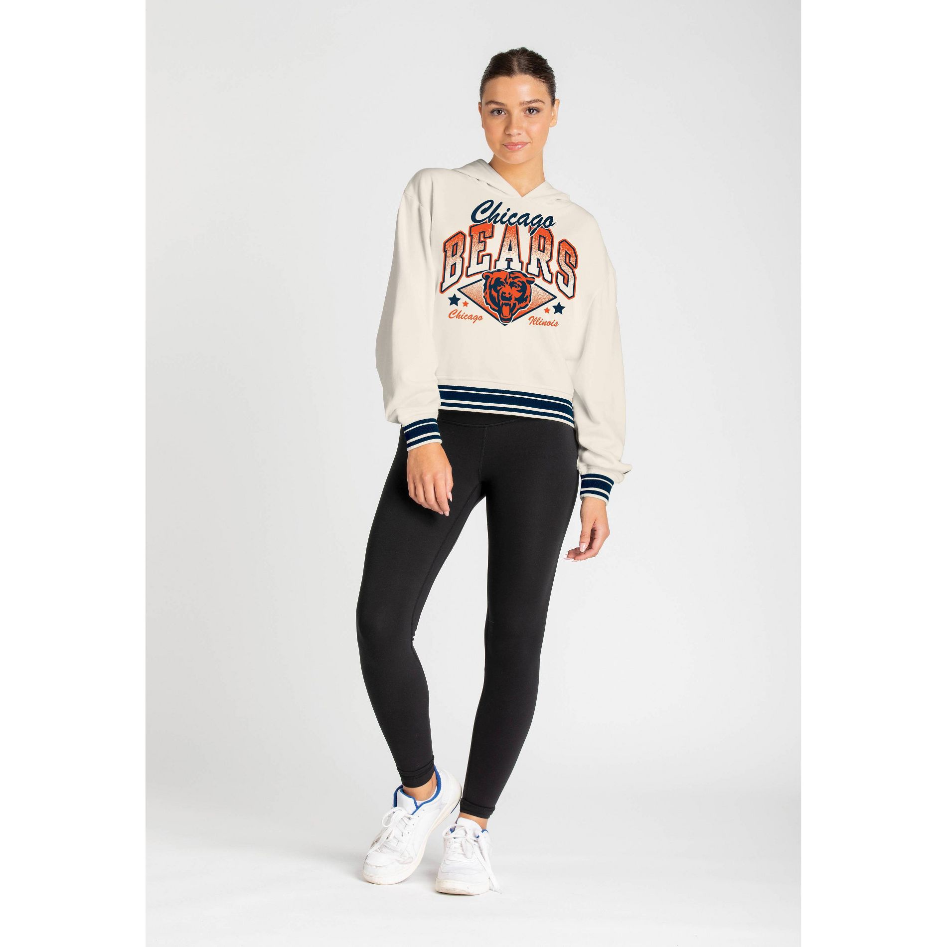NFL Chicago Bears Women's Champion Crop Hoodie