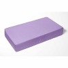 Bacati - Solid Lilac 100 percent Cotton Universal Baby US Standard Crib or Toddler Bed Fitted Sheet - 3 of 4