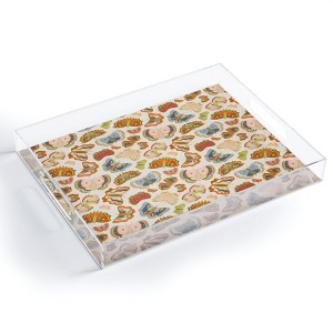 Sewzinski Magic Moths Acrylic Tray - Deny Designs - 1 of 4