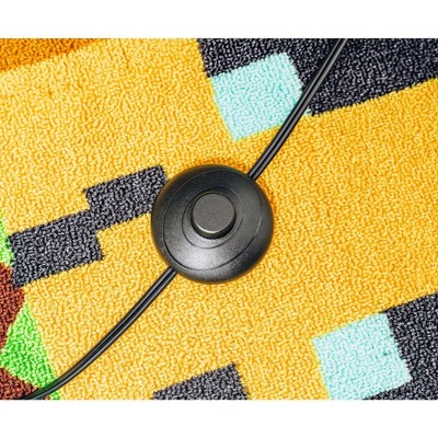 Whimsical Glowstone Block Tripod Floor Lamp for Kids, 62"