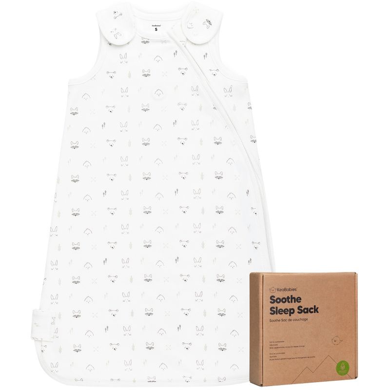 KeaBabies Organic Baby Sleep Sack Wearable Blanket, Baby Sleeping Bag 0-24 Months, Baby Sleep Sacks, 1 of 11