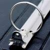 BAZIC Products® View Binder, 3-Ring, 1", 2 Pockets, Black, Pack of 6 - 3 of 4