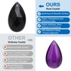 Unique Bargains Crystal Pendants Teardrop Beads for DIY Lamp Arts Crafts Decoration 6 Pcs - 3 of 4