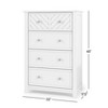 Child Craft Atwood 4-Drawer Dresser for Nursery or Bedroom, Plenty of Storage, Anti-Tip Kit Included to Prevent Tipping, Non-Toxic, Baby Safe Finish - 3 of 4