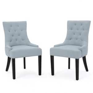 GDFStudio Maggie Contemporary Tufted Armless Dining Chairs (Set of 2) - 1 of 4