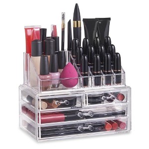 OnDisplay Lisa Tiered Acrylic Cosmetic/Jewelry Organizer - 1 of 4