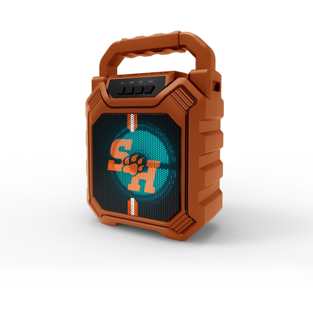SOAR Collegiate LED ShockBox Wireless Bluetooth Speaker with FM radio- Sam Houston State Bearkats