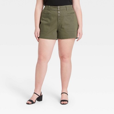 Women's Plus Size Shorts - Ava \u0026 Viv 