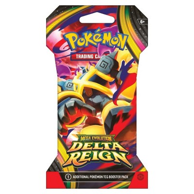 Pokemon ME6 Mega Evolution Delta Reign Sleeved Booster Pack | Mega ...
