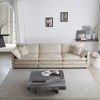 NicBex 111.5 Inch Modular Sectional Sofa with Pillows Modern Chenille Fabric 3 Seater Couch with Extra Deep Seats for Living Room - 2 of 4
