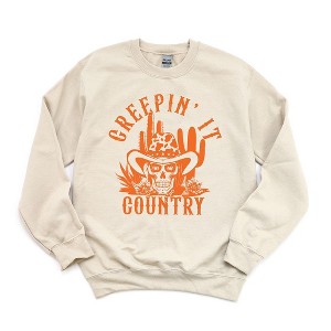 Simply Sage Market Women's Graphic Sweatshirt Creepin' It Country - 1 of 2