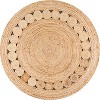 Dahlia Round Area Rug - JONATHAN Y - image 2 of 4