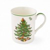 Spode Christmas Tree Stackable Mugs, Set of 4 - Festive 12oz Holiday Coffee Cups - Fine Earthenware, Space-Saving Design, Dishwasher & Microwave Safe - 2 of 4
