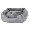 PureWags Dog Bed with Removable Mat, Washable Pet Bed with Anti-Slip Base for Small Dogs and Cats, Indoor Rectangle Bed - 3 of 4