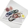 BRINJOY 12PCS Chakra Healing Gemstone Bracelets - 8mm Stretch Beads for Anxiety Relief & Positive Energy - 3 of 4